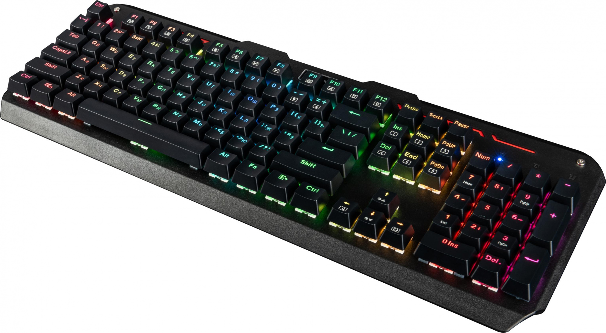 Игровая клавиатура Modecom Volcano Hammer RGB Outemu Red Switch K-MC-HAMMER-U-RED-RGB-RU (Black) купить в интернет-магазине icover
