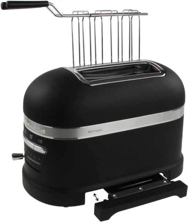 Тостер KitchenAid Artisan 5KMT2204EBK на 2 хлебца (Black iron) купить в интернет-магазине icover