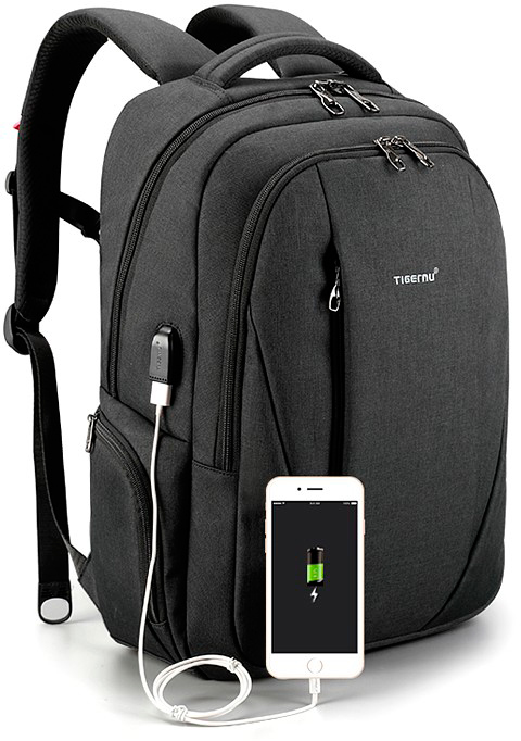 Рюкзак Tigernu T-B3399 15,6" (Dark Gray) купить в интернет-магазине icover