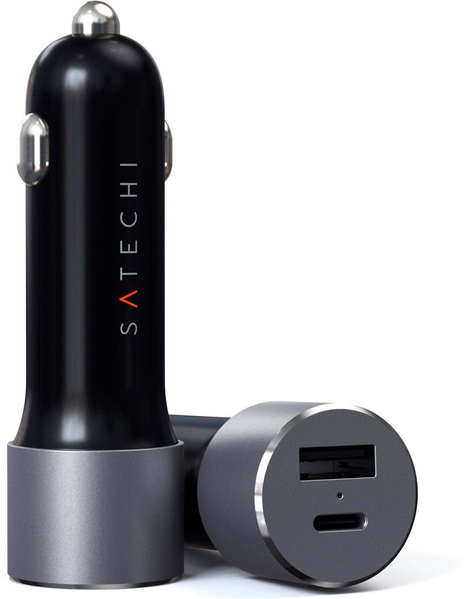 

Автомобильное зарядное устройство Satechi 72W Type-C PD ST-TCPDCCM (Space Grey)