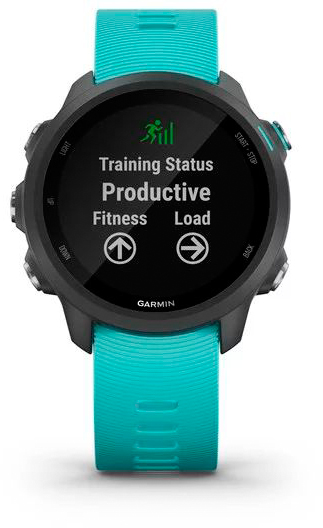 Умные часы Garmin Forerunner 245 Music GPS 010-02120-32 (Black/Aqua) купить в интернет-магазине icover