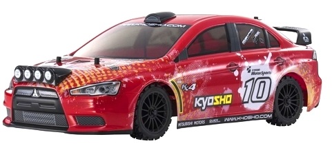 Kyosho 1/10 EP 4WD Fazer Lancer KX2 VE-X RTR - радиоуправляемая модель (Red) купить в интернет-магазине icover