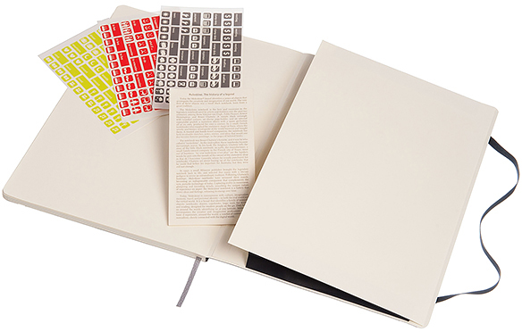Moleskine Classic Soft XLarge 2017 (DSB12WN4Y17) - еженедельник (Black) купить в интернет-магазине icover