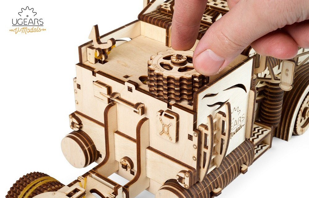 3D-пазл UGears Тягач VM-03 (70056) купить в интернет-магазине icover