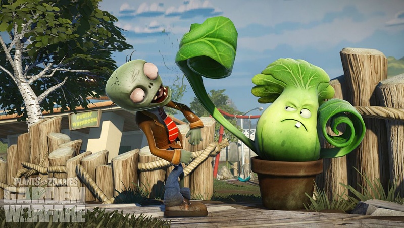 Plants vs. Zombies Garden Warfare - видеоигра для PS4 (русская документация) купить в интернет-магазине icover