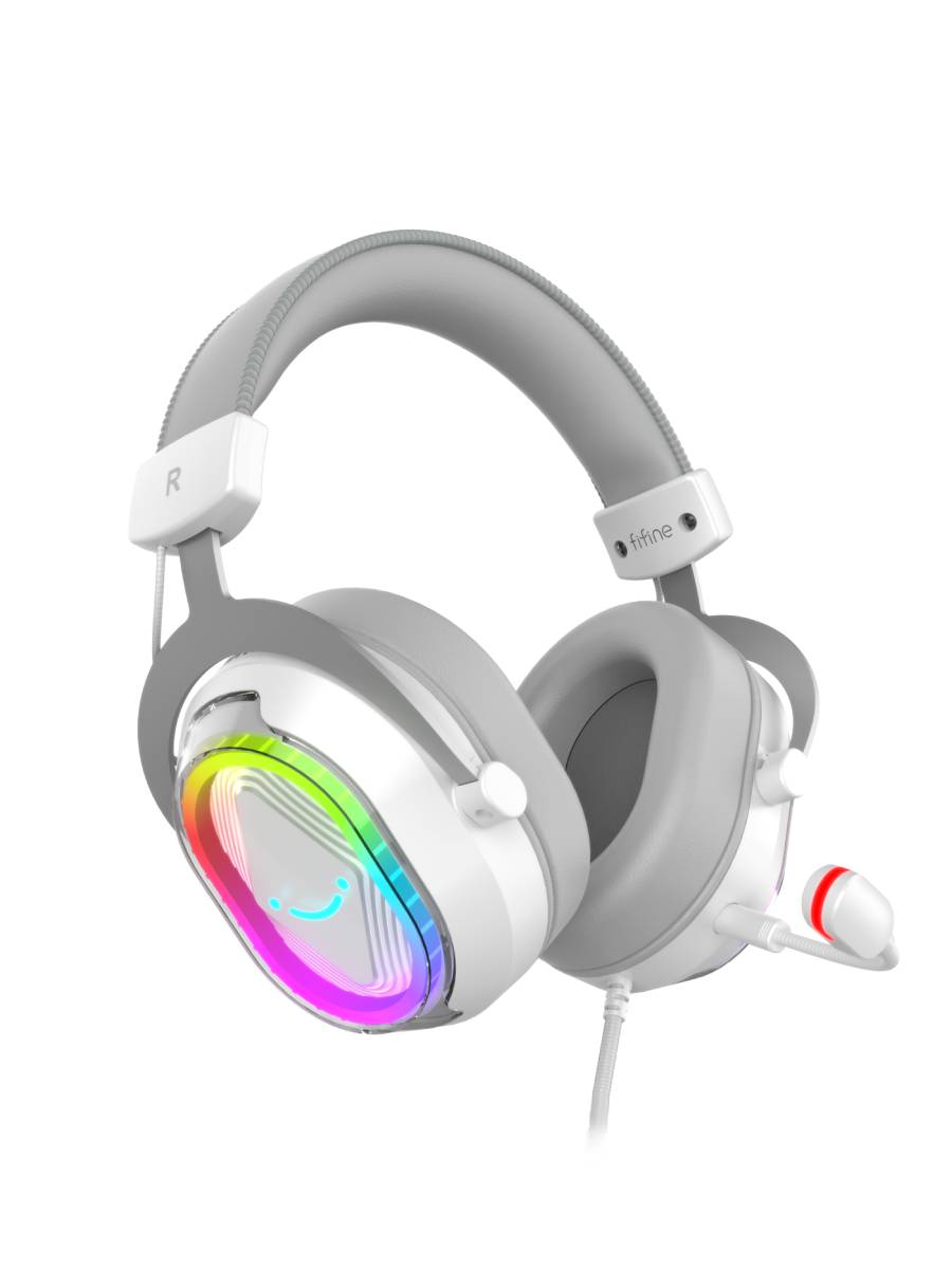Игровые наушники Fifine H13 Gaming Headsets (White) купить в интернет-магазине icover