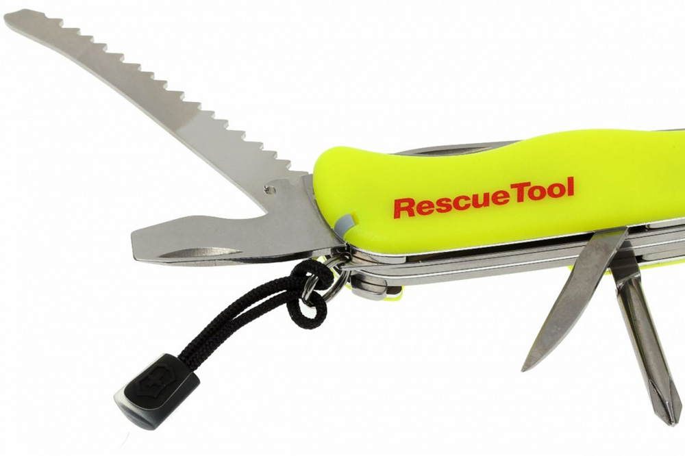 Victorinox Rescue Tool (0.8623.N) - швейцарский нож (Yellow) купить в интернет-магазине icover