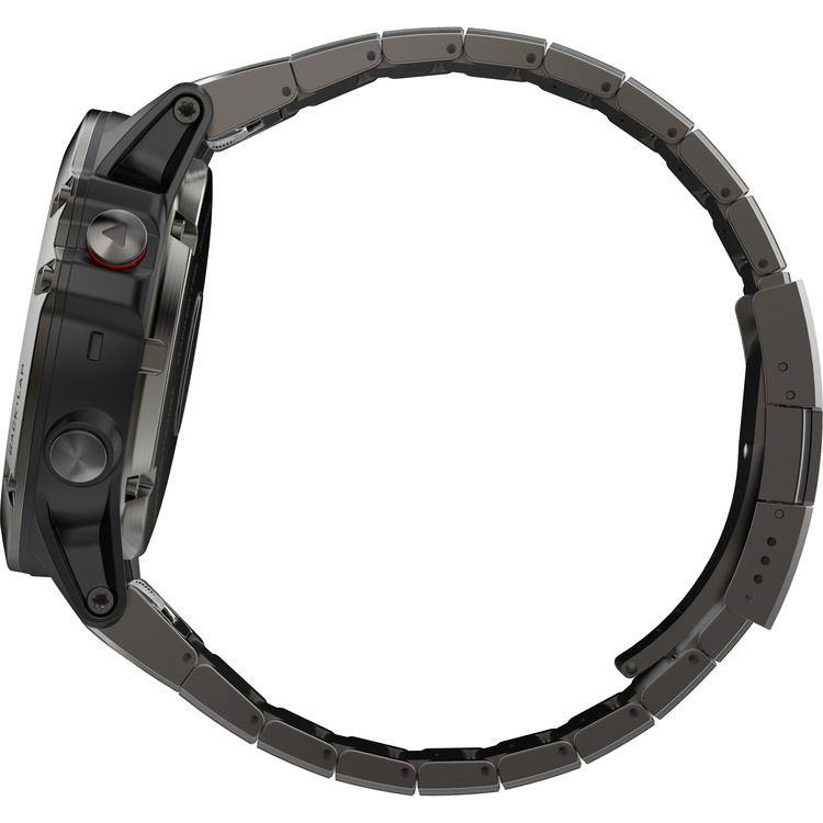 Спортивные часы Garmin Fenix 5X 010-01733-03 (Sapphire Slate Grey/Metal Black) купить в интернет-магазине icover