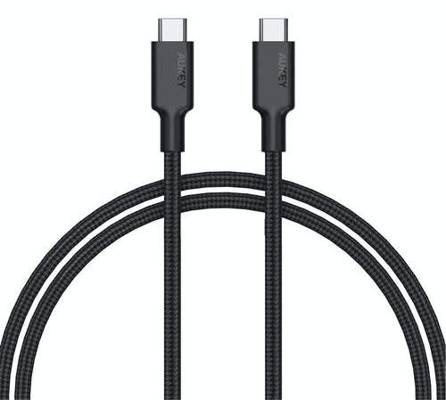 

Кабель Aukey CB-CD21 USB-C to USB-C 1.2m (Black)