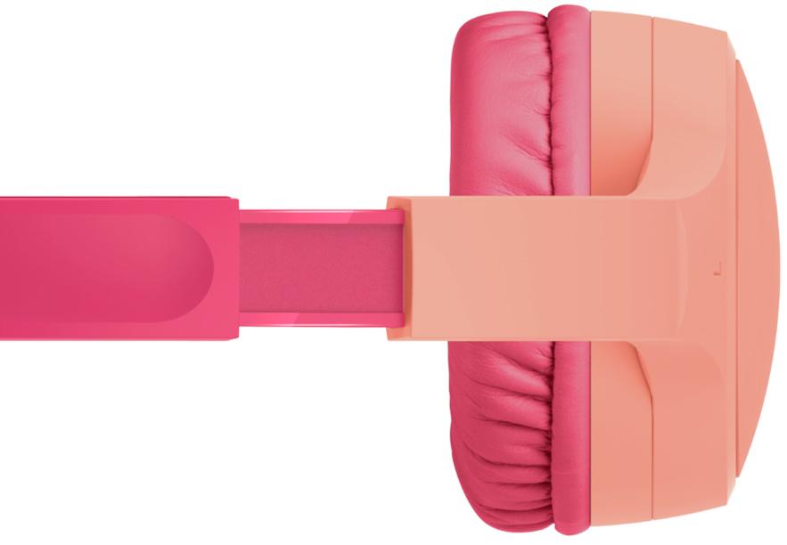 Детские Bluetooth-наушники с микрофоном Belkin Soundform Mini AUD002btPK (Pink) купить в интернет-магазине icover