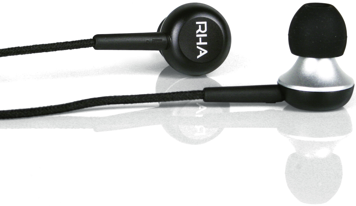 RHA MA350 - внутриканальные наушники (Black/Silver) купить в интернет-магазине icover