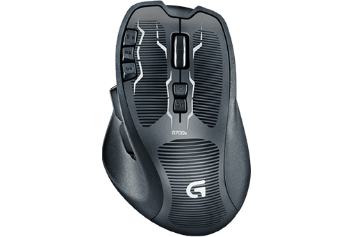 Logitech Wireless Gaming Mouse G700S (910-003424) - беспроводная игровая мышь (Black) купить в интернет-магазине icover