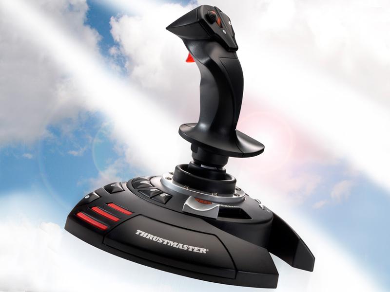 Thrustmaster T-Flight Stick X (2960694) - джойстик (Black) купить в интернет-магазине icover