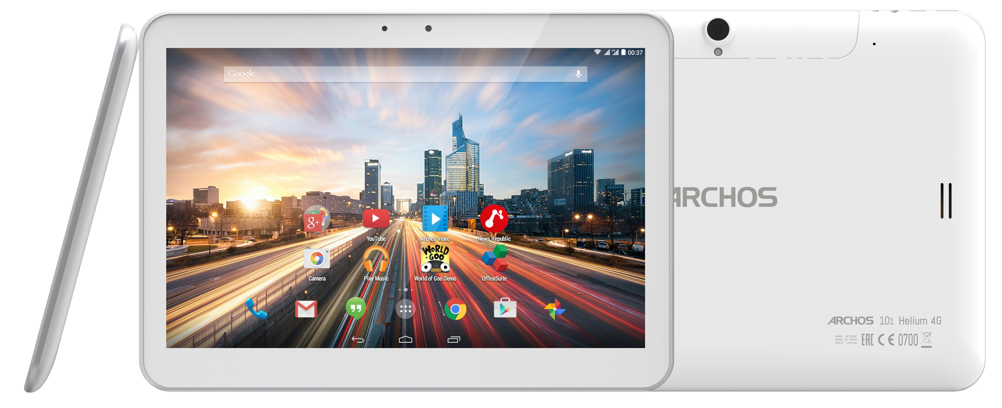 Планшет Archos 101 Helium 4G 10.1" 16GB (White) купить в интернет-магазине icover