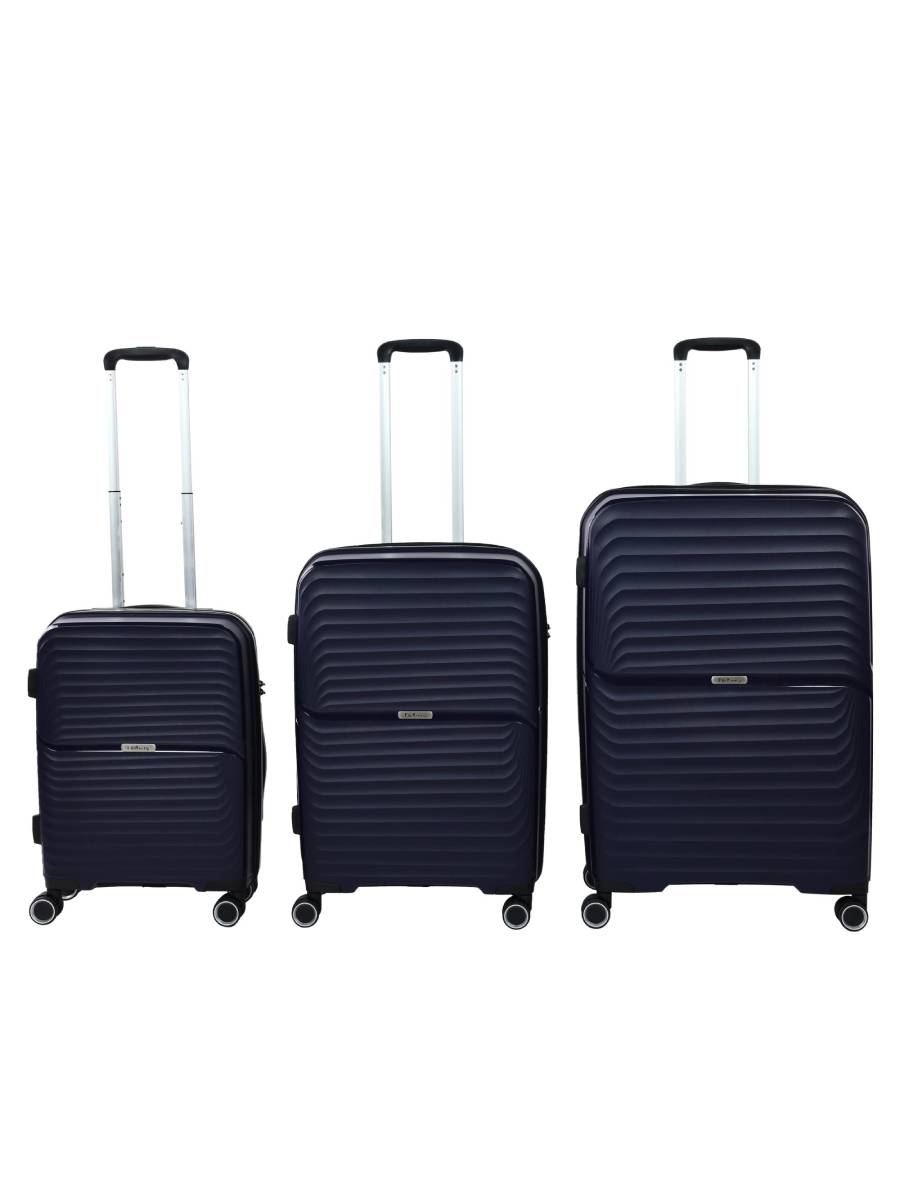 Комплект чемоданов Ridberg Business L+M+S (Dark Blue) купить в интернет-магазине icover