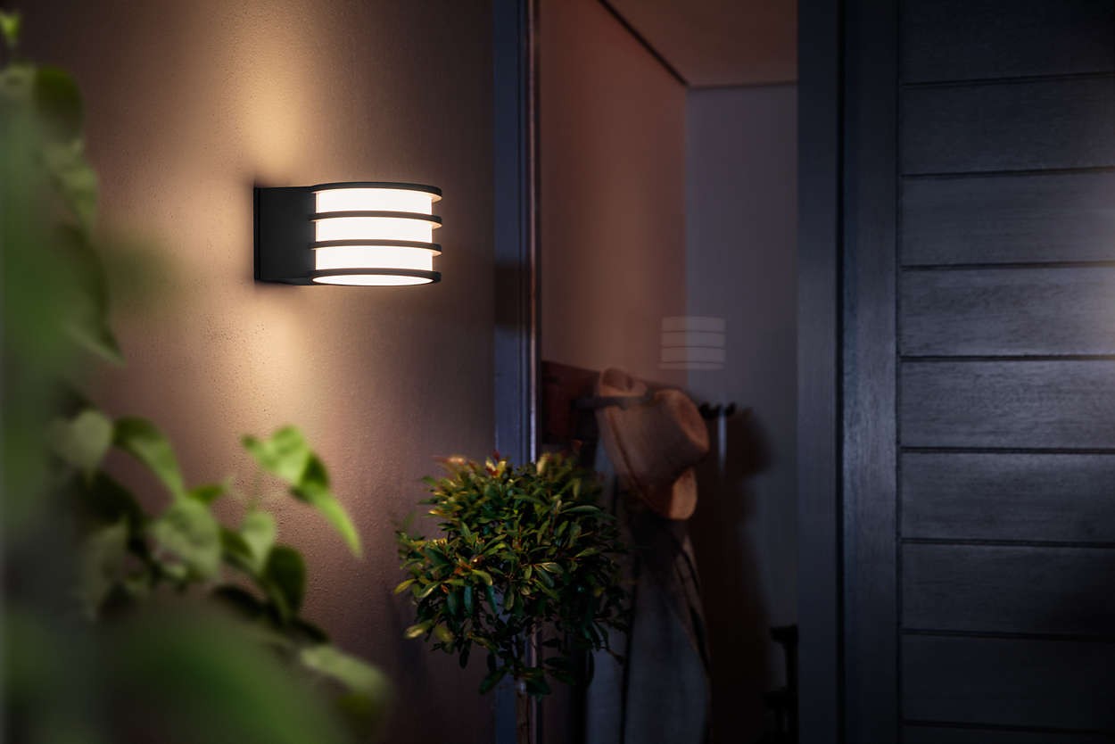 Уличный фонарь Philips Hue Lucca 8718696166048 (Anthracite) купить в интернет-магазине icover