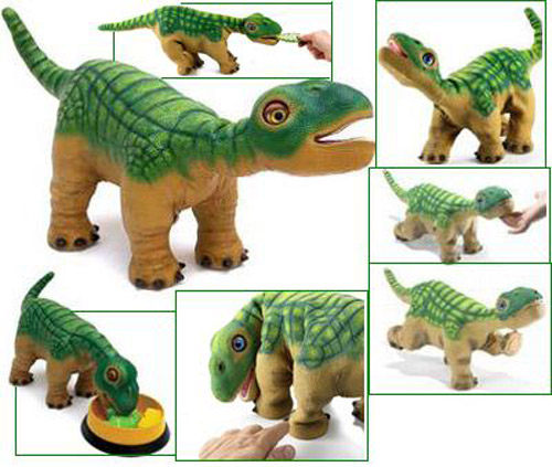 Ugobe Life Form Pleo (662800) - робот-динозавр (Green) купить в интернет-магазине icover