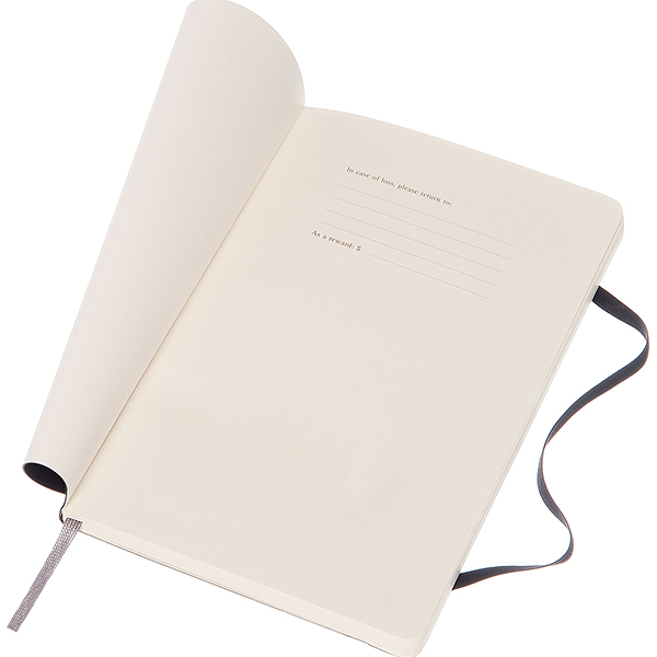 Moleskine Classic Soft Large 2017 (DSB12WN3Y17) - еженедельник (Black) купить в интернет-магазине icover