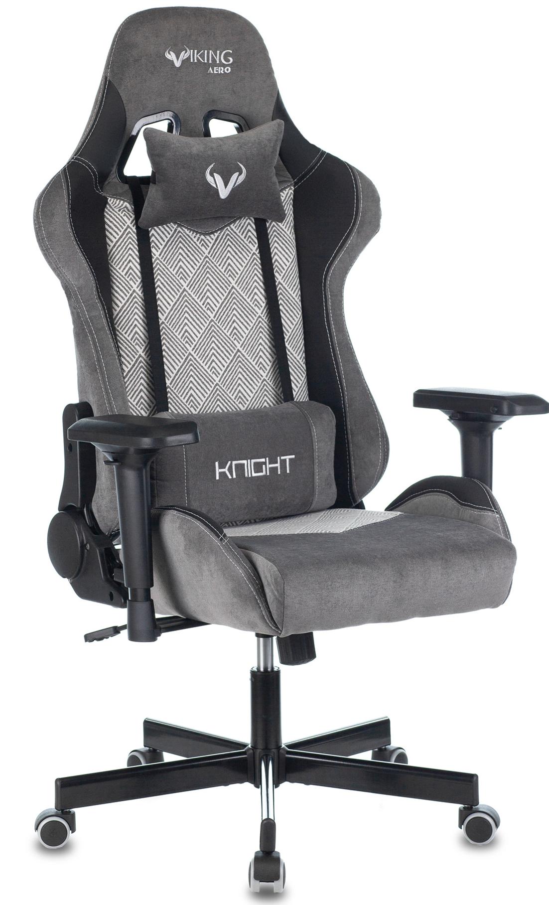 

Игровое кресло Бюрократ VIKING 7 KNIGHT Fabric (Grey)