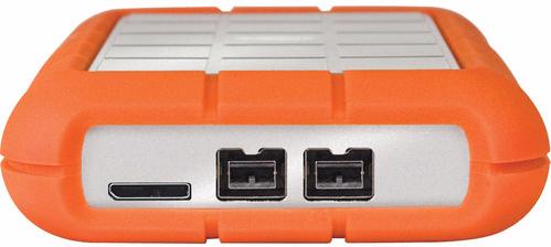 Внешний жесткий диск Lacie Rugged Triple FireWire 800/USB 3.0 1TB STEU1000400 (Orange) купить в интернет-магазине icover