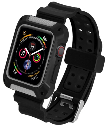 

Ремешок COTEetCI W39 (WH5268-BY) для Apple Watch Series 4 44mm (Black/Grey)