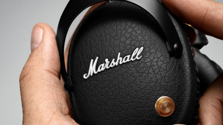 Накладные наушники Marshall Monitor Bluetooth 4091743 (Black) купить в интернет-магазине icover