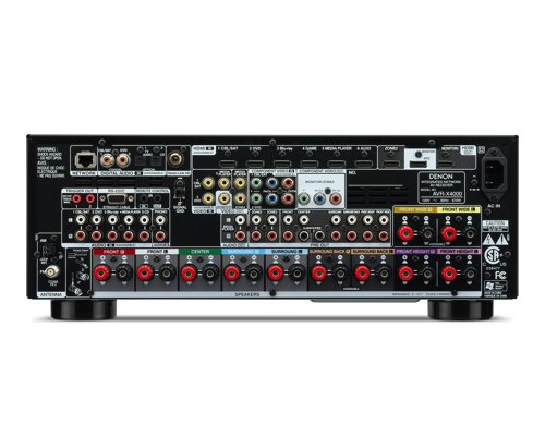 Denon AVR-X2000 BL - ресивер купить в интернет-магазине icover