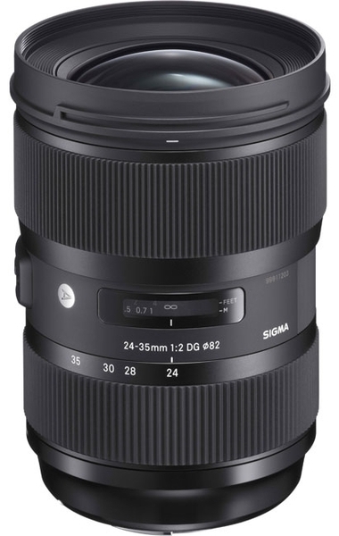 Sigma AF 24-35mm f/2 DG HSM Art (588955) - объектив для Nikon F (Black) купить в интернет-магазине icover