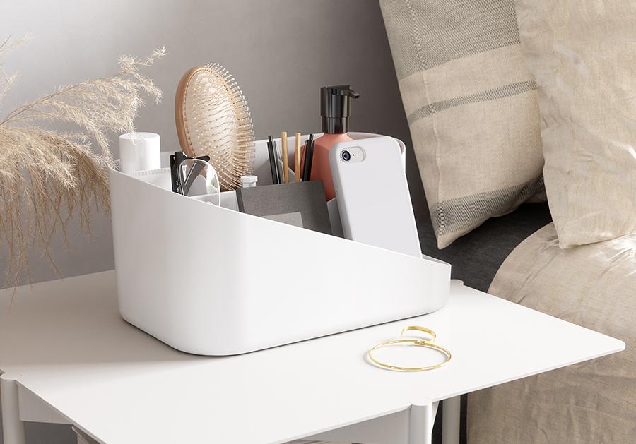 Органайзер для косметики Umbra GLAM белый купить в интернет-магазине icover