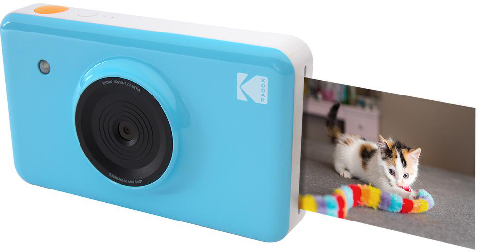 Фотоаппарат моментальной печати Kodak Mini Shot (Blue) купить в интернет-магазине icover