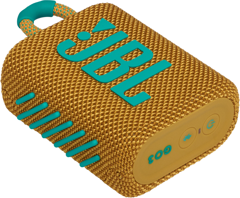 Портативная акустика JBL Go 3 (Yellow) купить в интернет-магазине icover