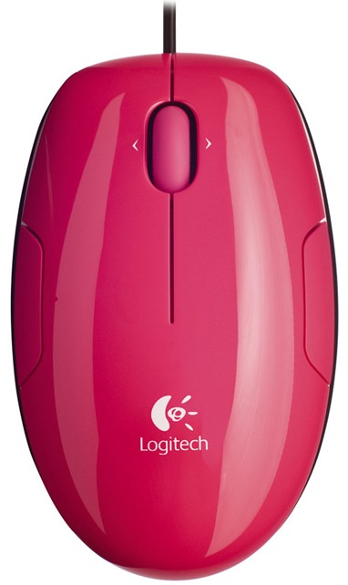 Logitech LS1 Laser Mouse (910-001160) - проводная мышь (Pink) купить в интернет-магазине icover
