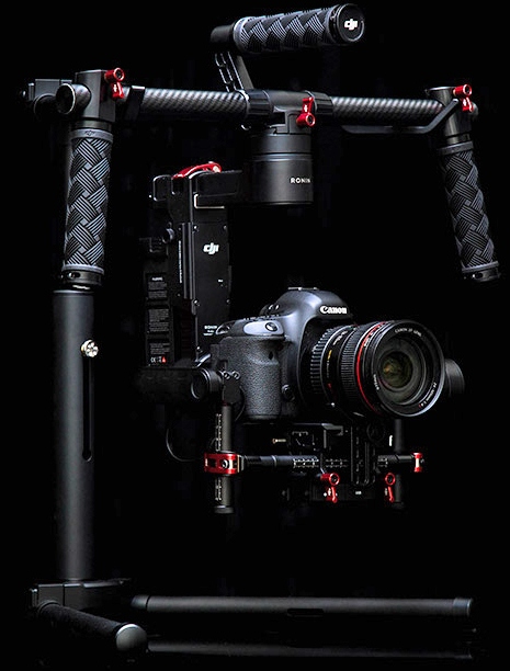 DJI Ronin-M - трехосевой подвес со стабилизацией для камер купить в интернет-магазине icover
