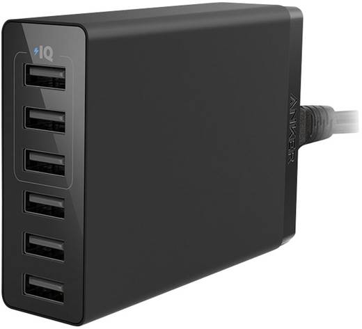 Сетевое зарядное устройство Anker PowerPort 6 Lite A2061311 (Black) купить в интернет-магазине icover