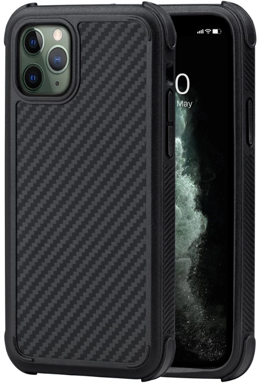 

Чехол Pitaka MagCase Pro (KI1101P) для iPhone 11 Pro (Black/Grey)