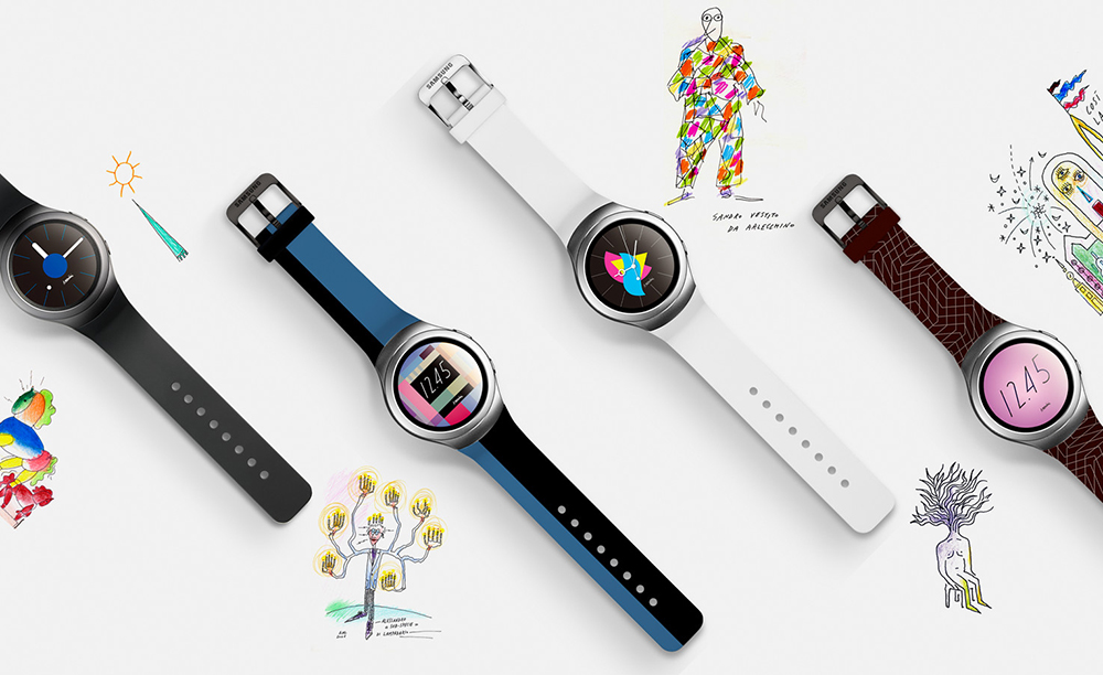 Samsung Gear S2 Sport SM-R720 - умные часы (Silver) купить в интернет-магазине icover
