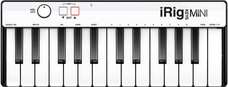 MIDI-клавиатура IK Multimedia iRig Keys MINI (Black) купить в интернет-магазине icover