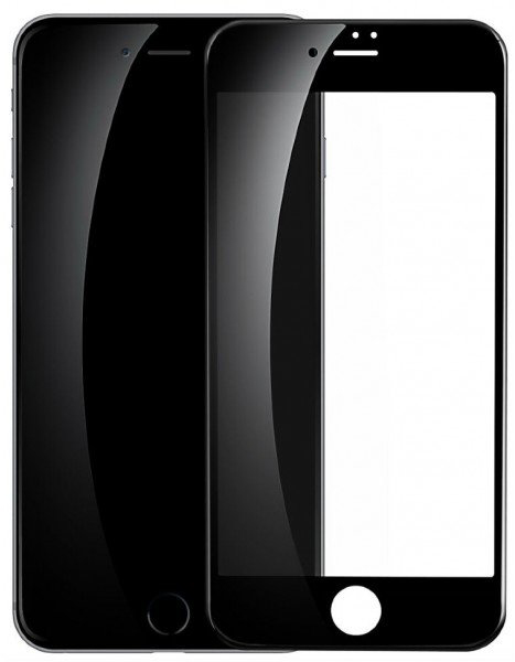 Защитное стекло Baseus Anti-Break Edge All-Screen Arc-Surface Tempered (SGAPIPH8N-GPE01) для iPhone 7/8 (2 шт.)(Black) купить в интернет-магазине icover