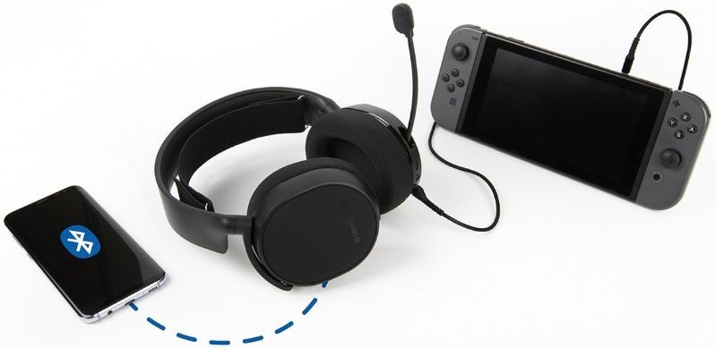 Наушники с микрофоном Steelseries Arctis 3 Bluetooth (Black) купить в интернет-магазине icover