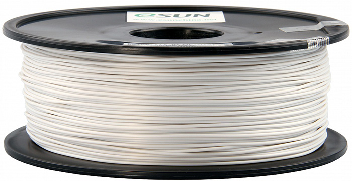ESUN 3D Filament 1.75 мм (TPE175N1) - катушка TPE-пластика (White) купить в интернет-магазине icover