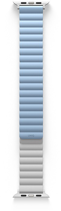 Ремешок Uniq Revix (41MM-REVWHTBLU) для Apple Watch 41 / 40 / 38 mm (White/Arctic Blue) купить в интернет-магазине icover