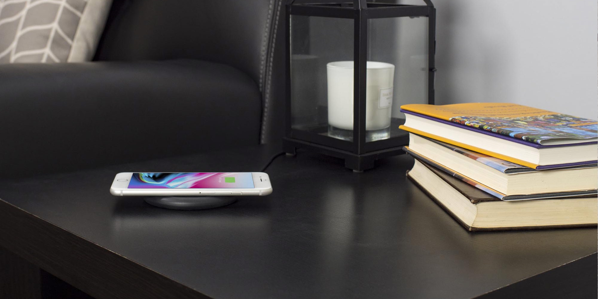 Беспроводное зарядное устройство Mophie Wireless Charging Base для iPhone 8/8 Plus/X (Black) купить в интернет-магазине icover