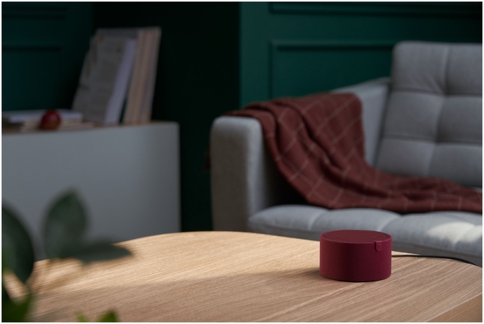 Умная колонка Яндекс.Новая Станция Мини без часов YNDX-0021 (Red) купить в интернет-магазине icover