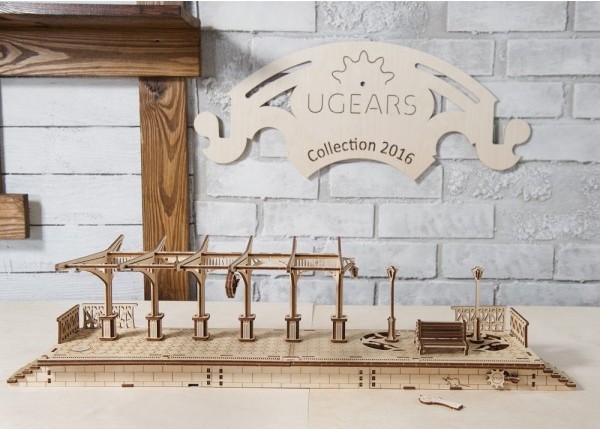 Сборная модель UGears Перрон (70013) купить в интернет-магазине icover