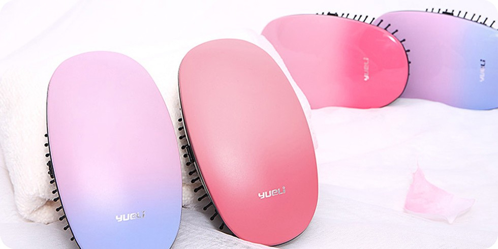 Расческа-массажер с функцией ионизации Xiaomi Yueli Comb (Purple) купить в интернет-магазине icover