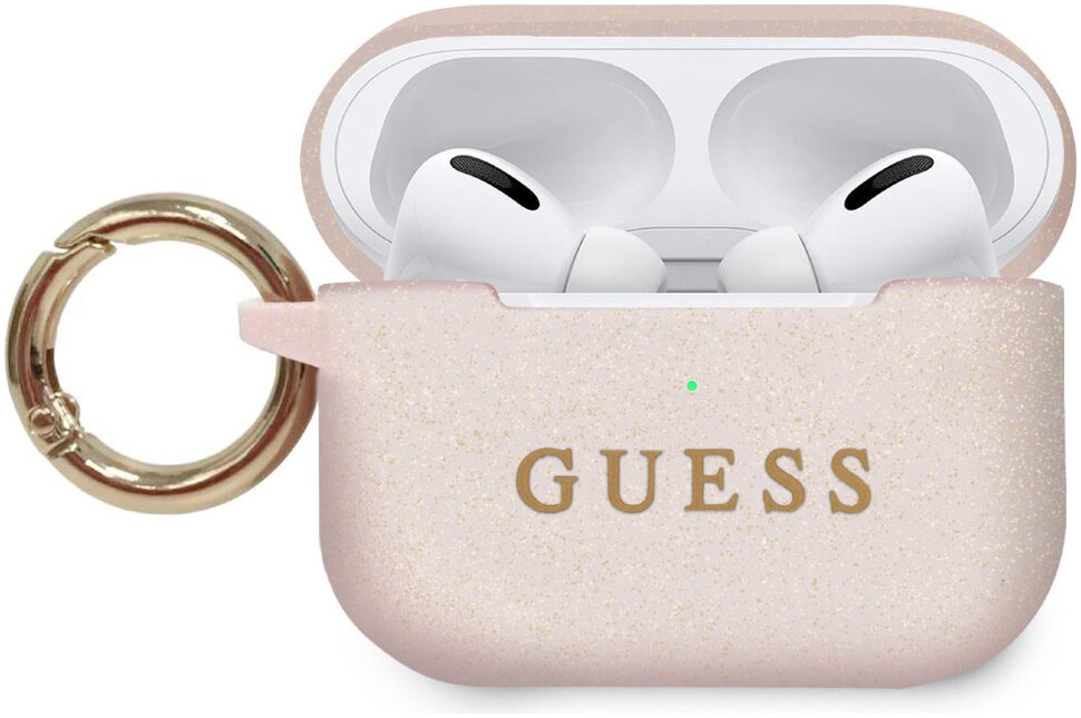 

Чехол Guess CG Mobile (GUACAPSILGLLP) для AirPods Pro (Light Pink)