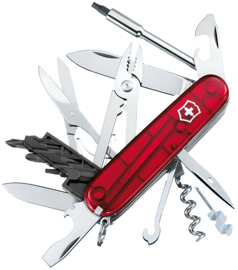 

Нож перочинный Victorinox CyberTool 1.7725.T (Red)