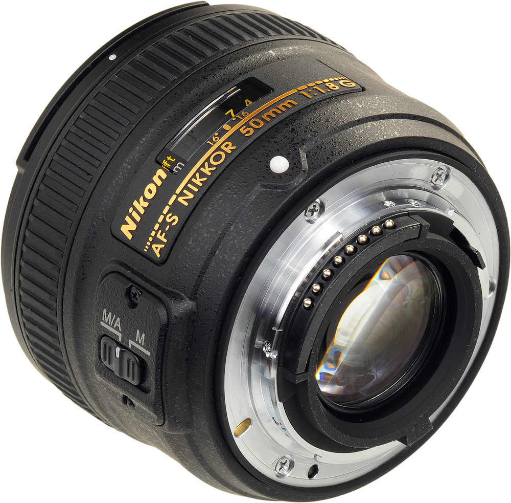 Объектив Nikon 50mm f/1.8G AF-S Nikkor (Black) купить в интернет-магазине icover