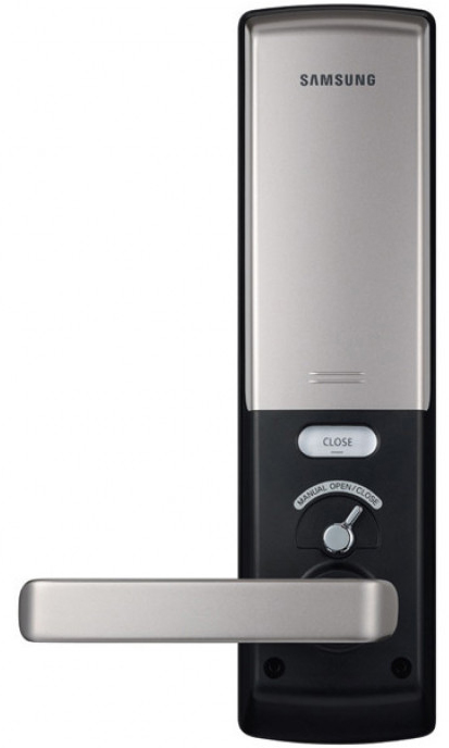 Электронный дверной замок Samsung SHS-H635 FBS/EN 6020 двухригельный (Silver) купить в интернет-магазине icover