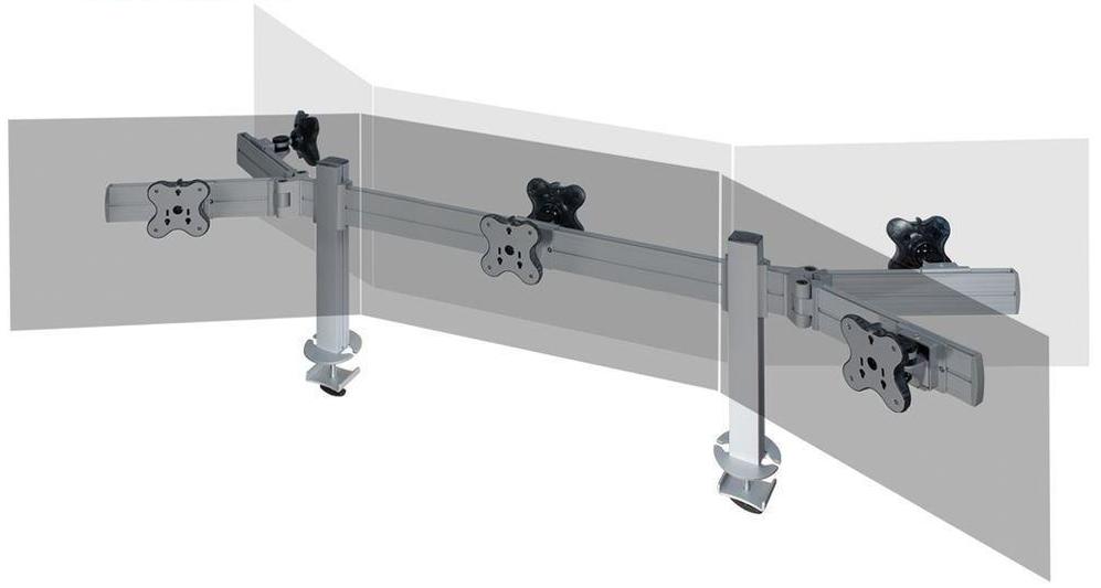 Кронштейн ErgoFount TBBS-600WG для 6 мониторов 24'' (Silver) купить в интернет-магазине icover